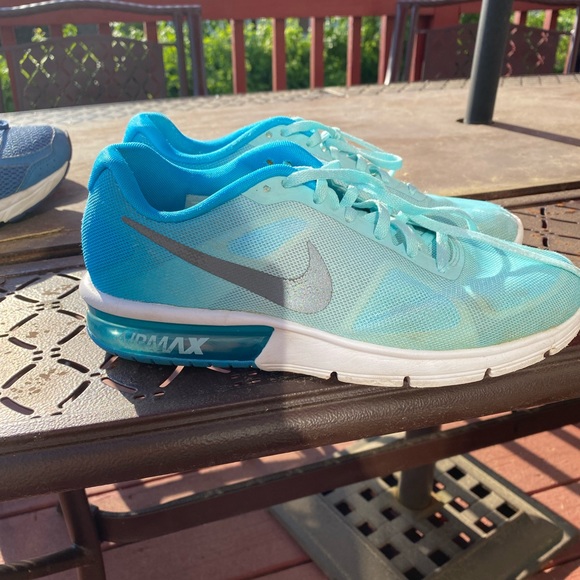 Nike air max turquoise blue - Picture 1 of 4